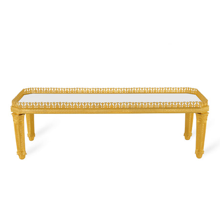 122- Rectangular coffee table Louis XVI style