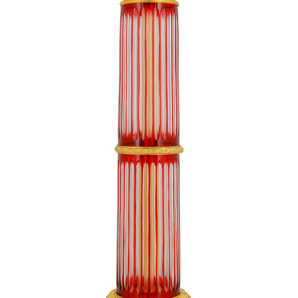 013R - Red crystal column