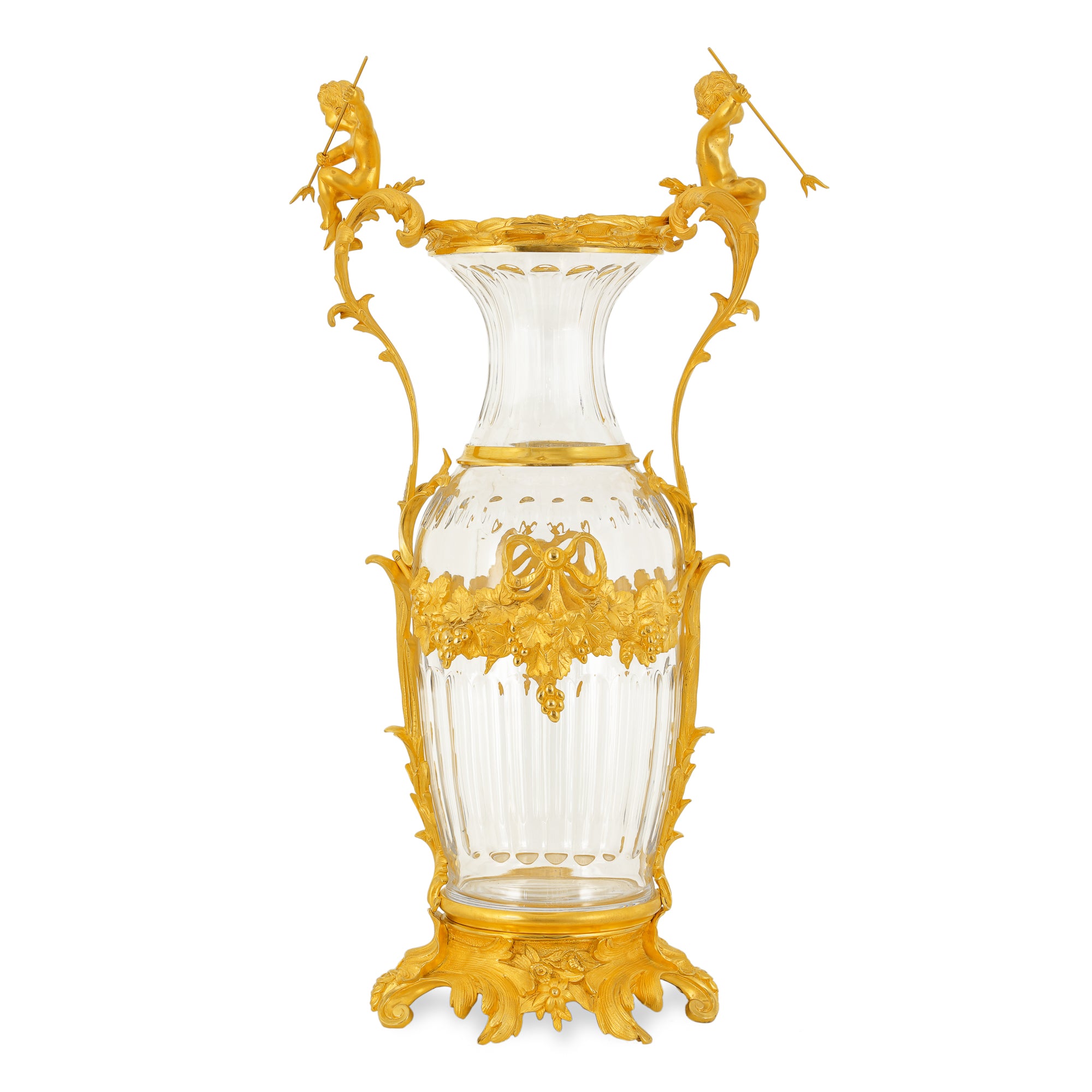 020 - Crystal vase