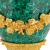 084 - Malachite vase